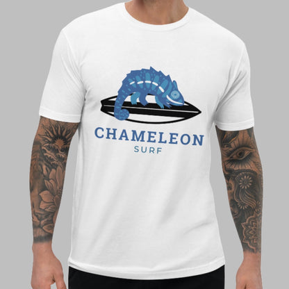 Blue Chameleon Surf Men's T-shirt